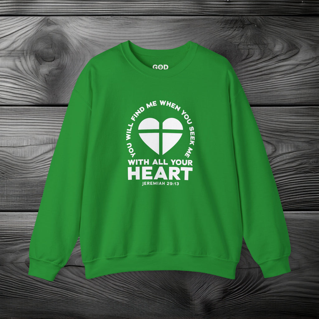 Seek & You Will Find GOD Crewneck Sweatshirt