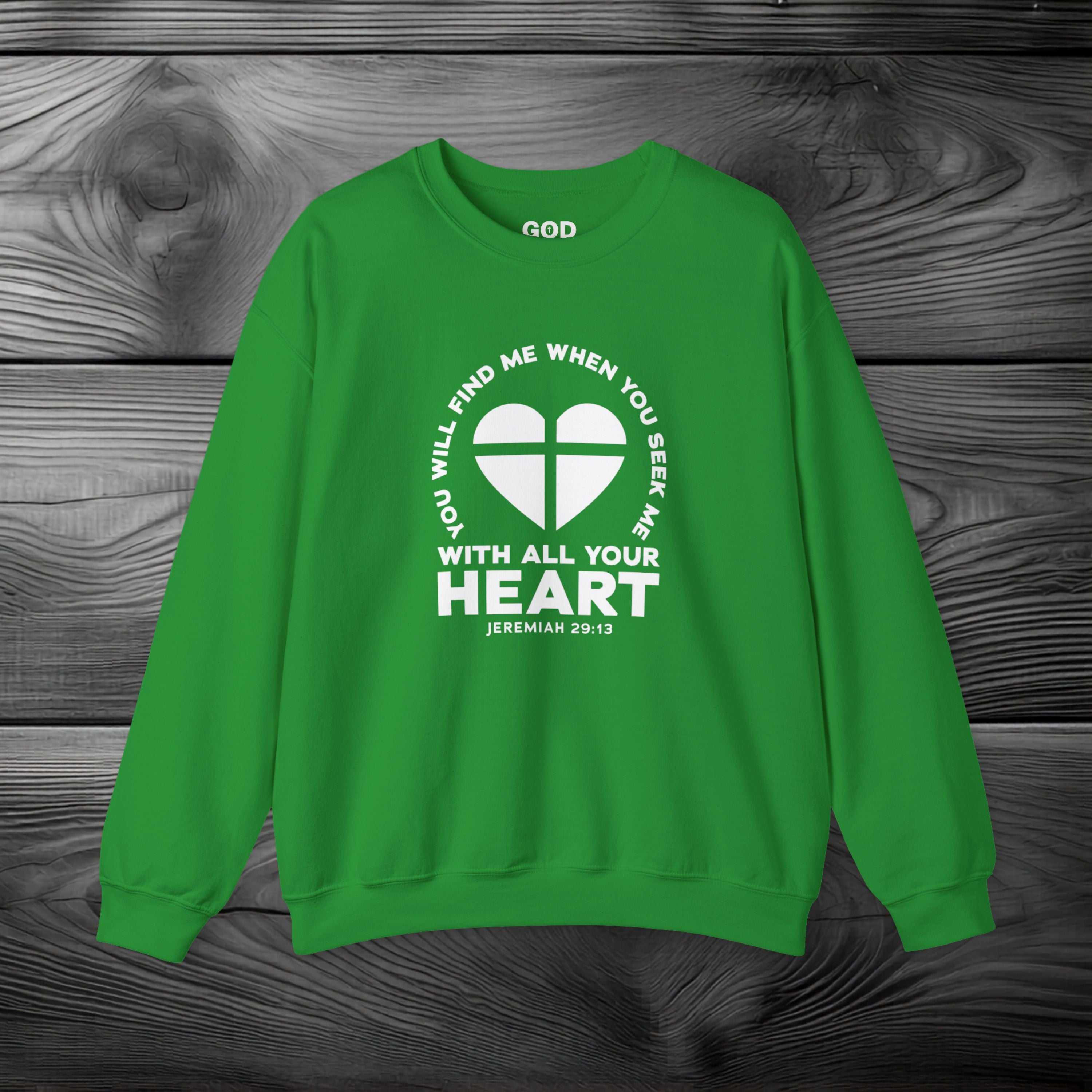 Seek & You Will Find GOD Crewneck Sweatshirt