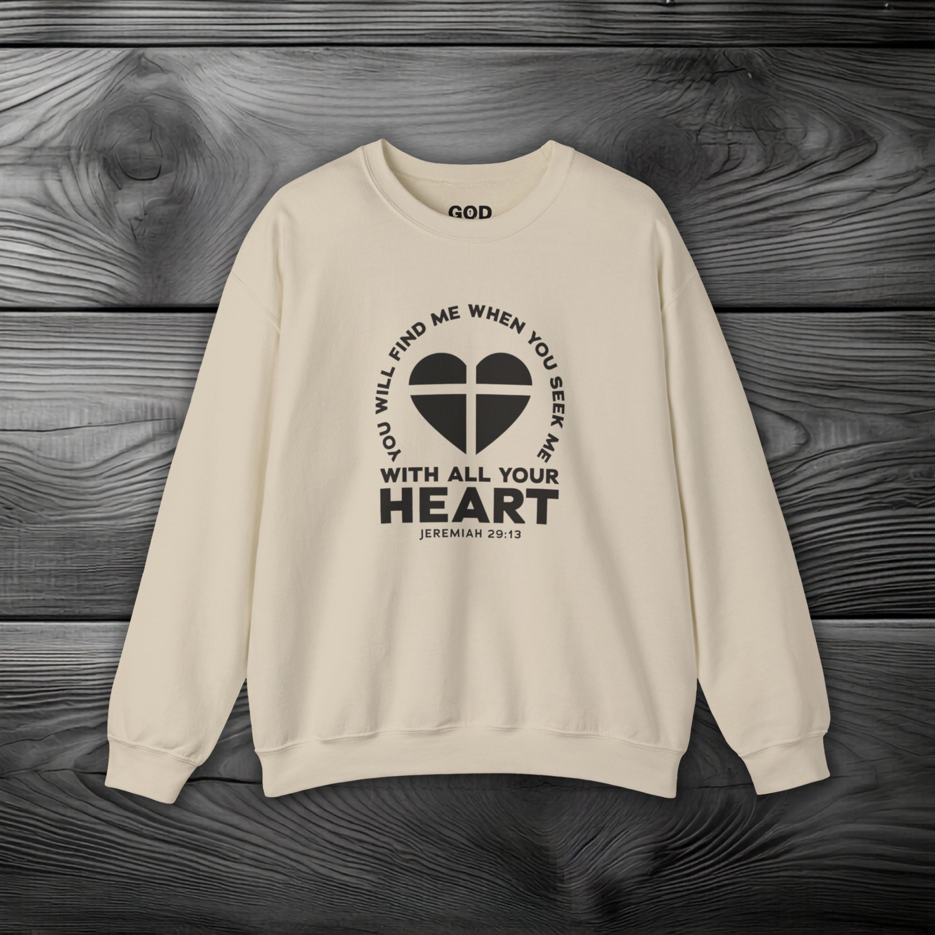 Seek & You Will Find GOD Crewneck Sweatshirt