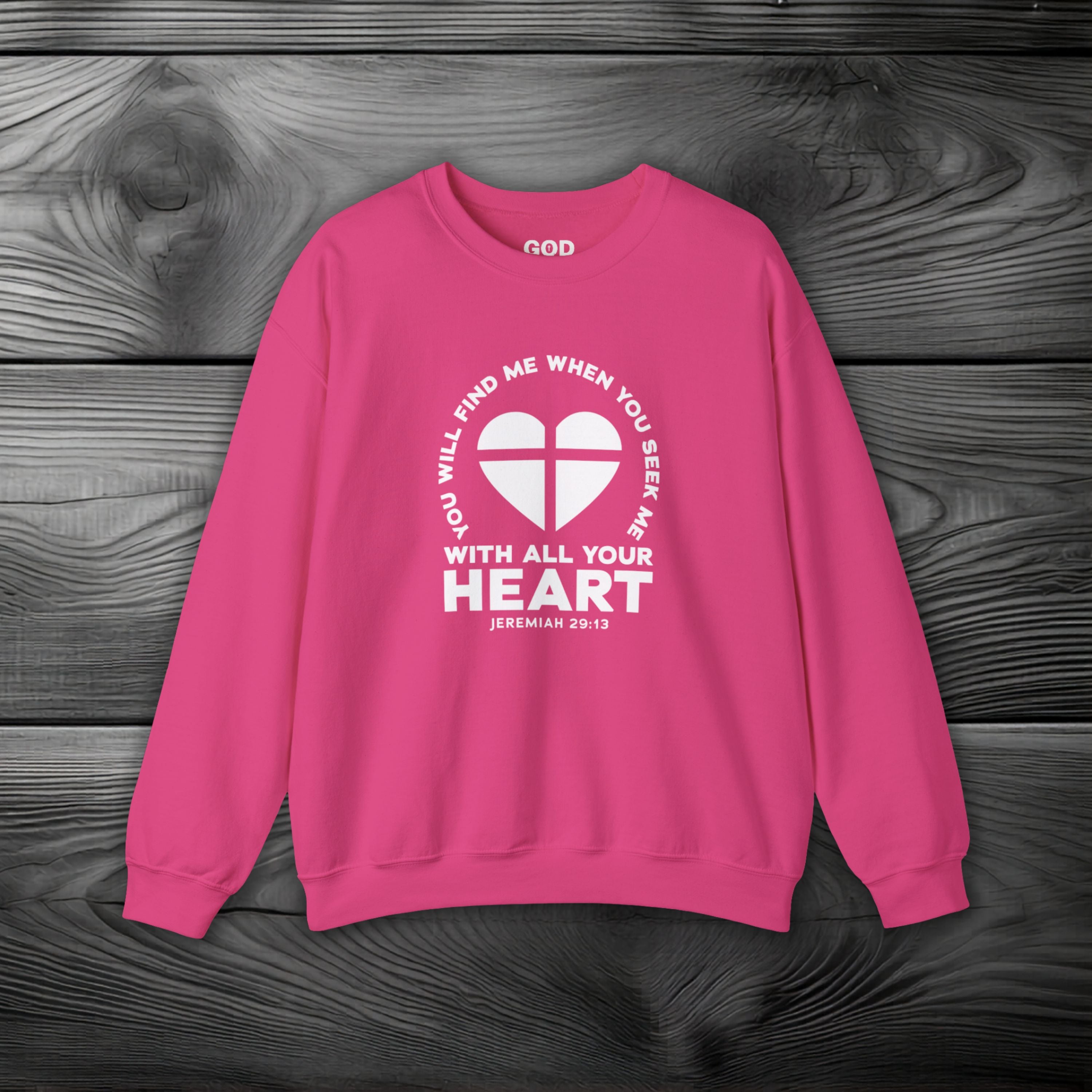 Seek & You Will Find GOD Crewneck Sweatshirt