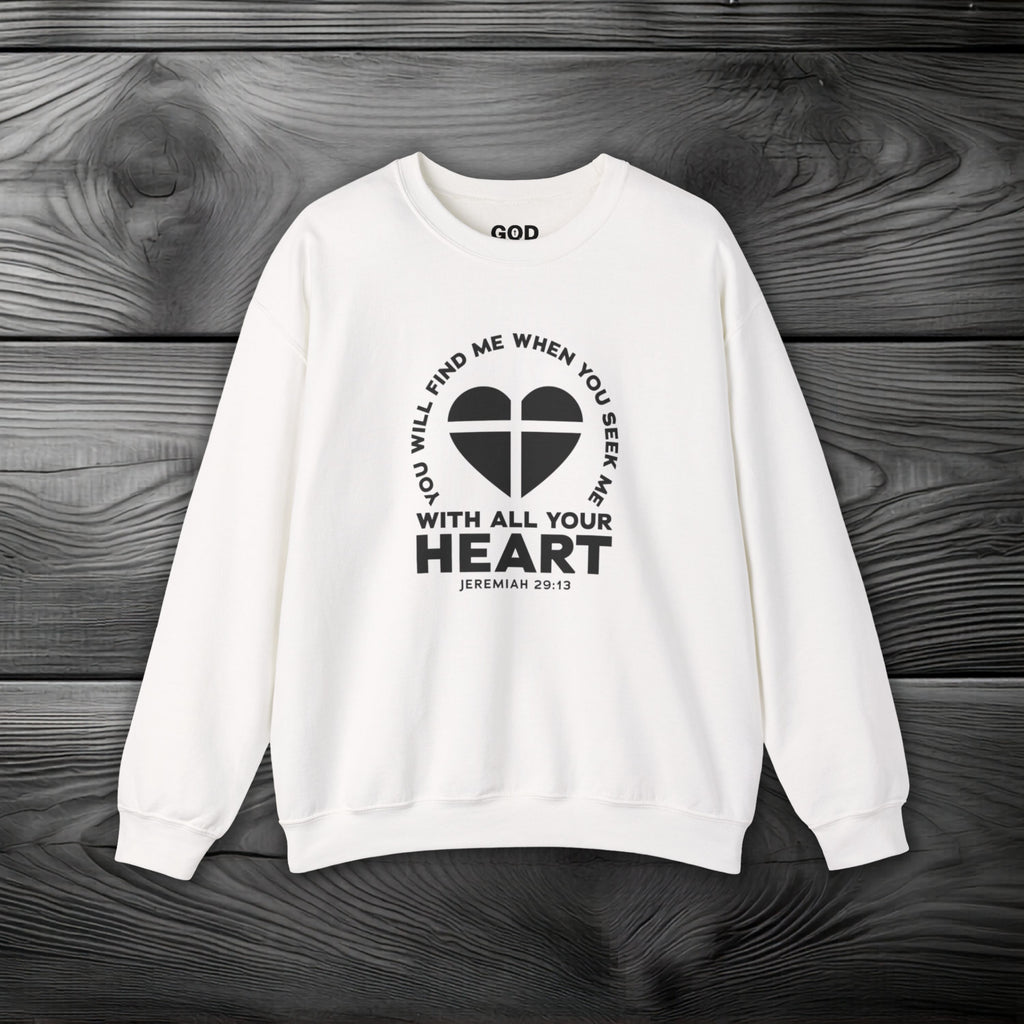 Seek & You Will Find GOD Crewneck Sweatshirt