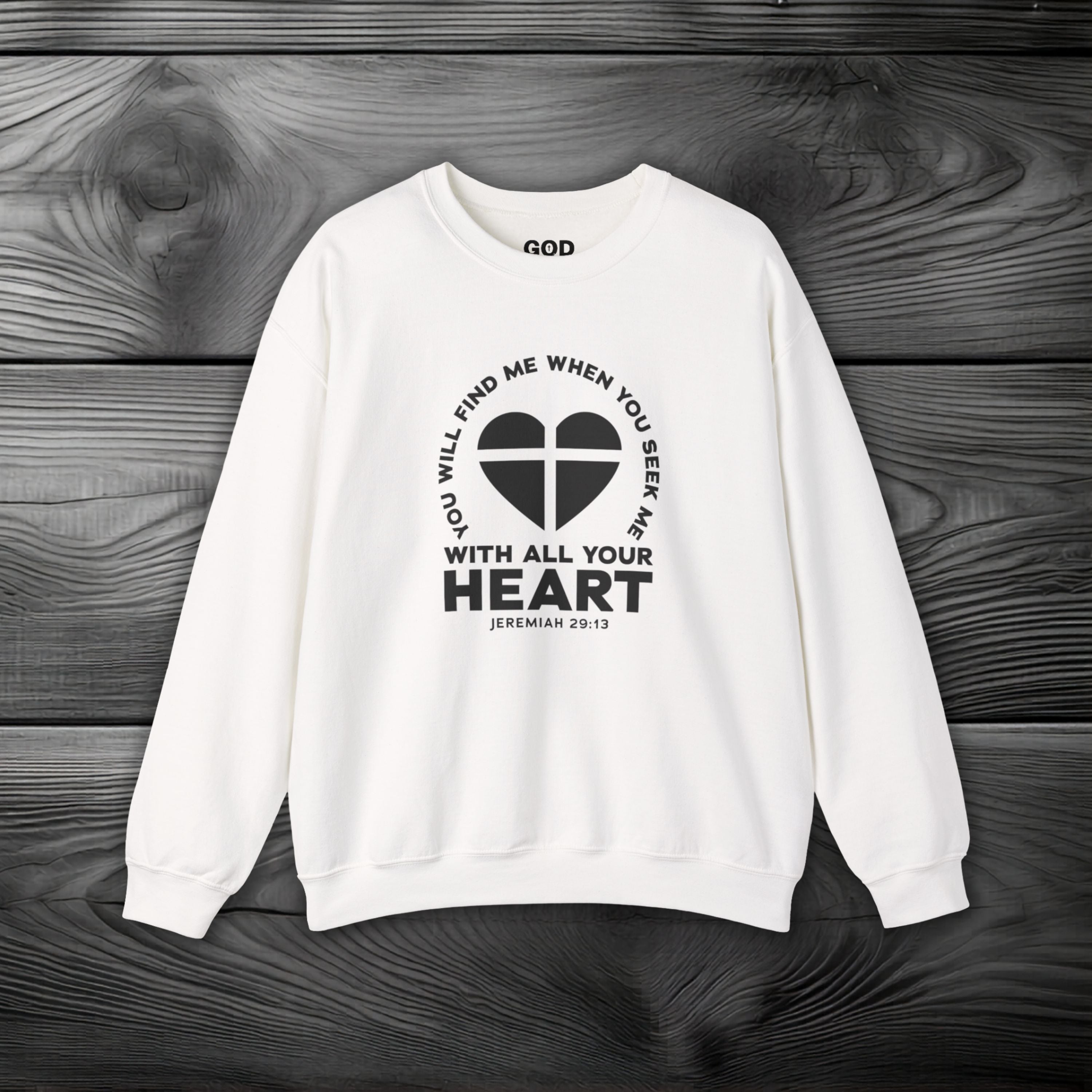 Seek & You Will Find GOD Crewneck Sweatshirt