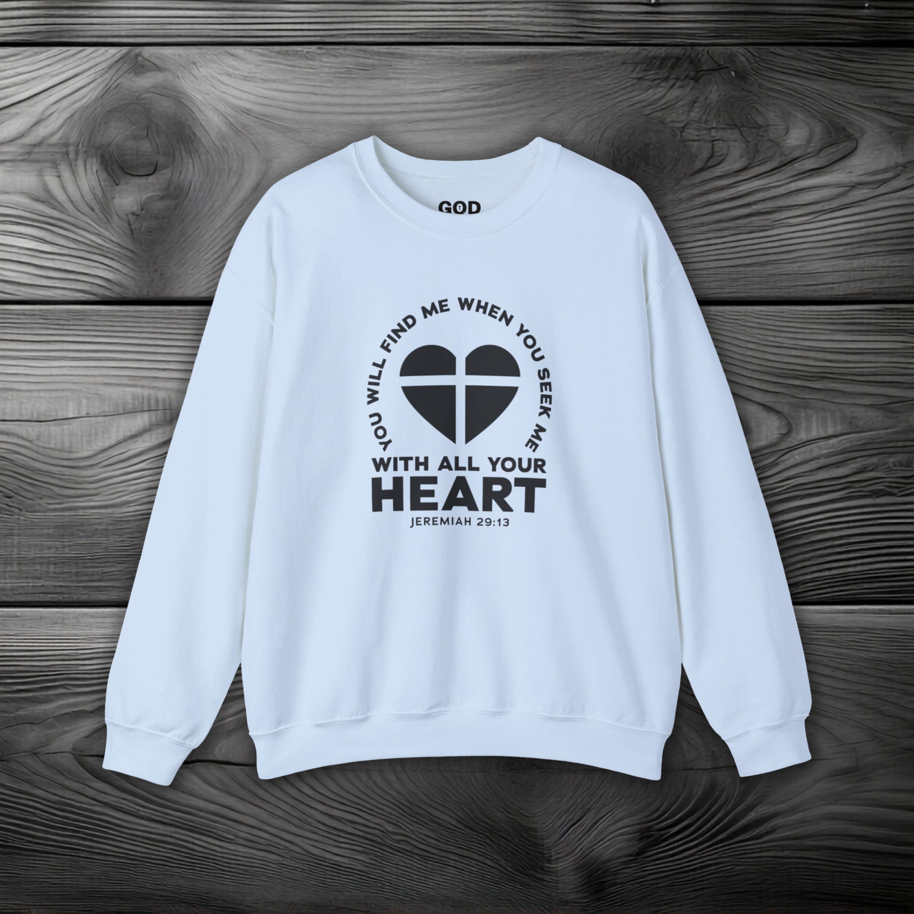 Seek & You Will Find GOD Crewneck Sweatshirt