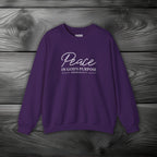 Peace in God's Purpose Crewneck Sweatshirt