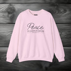 Peace in God's Purpose Crewneck Sweatshirt