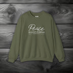 Peace in God's Purpose Crewneck Sweatshirt