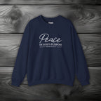 Peace in God's Purpose Crewneck Sweatshirt