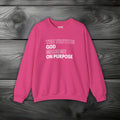 The Truth is God Made Me on Purpose Crewneck Sweatshirt