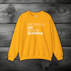 The Truth is God Made Me on Purpose Crewneck Sweatshirt
