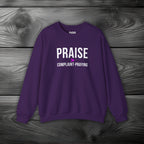 Praise > Complaint-Praying Crewneck Sweatshirt