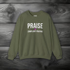 Praise > Complaint-Praying Crewneck Sweatshirt