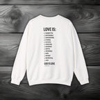 GOD is Love Crewneck Sweatshirt