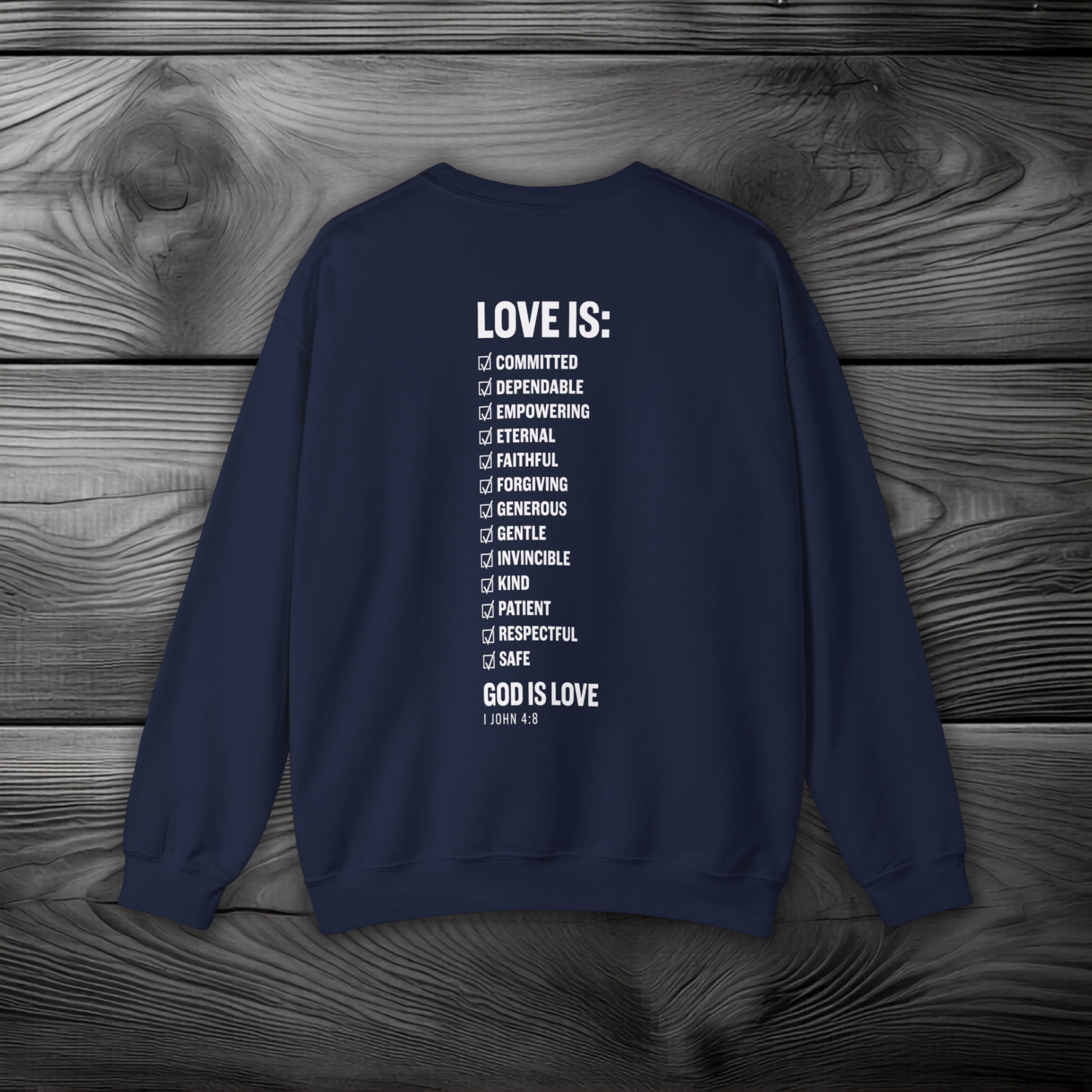 GOD is Love Crewneck Sweatshirt