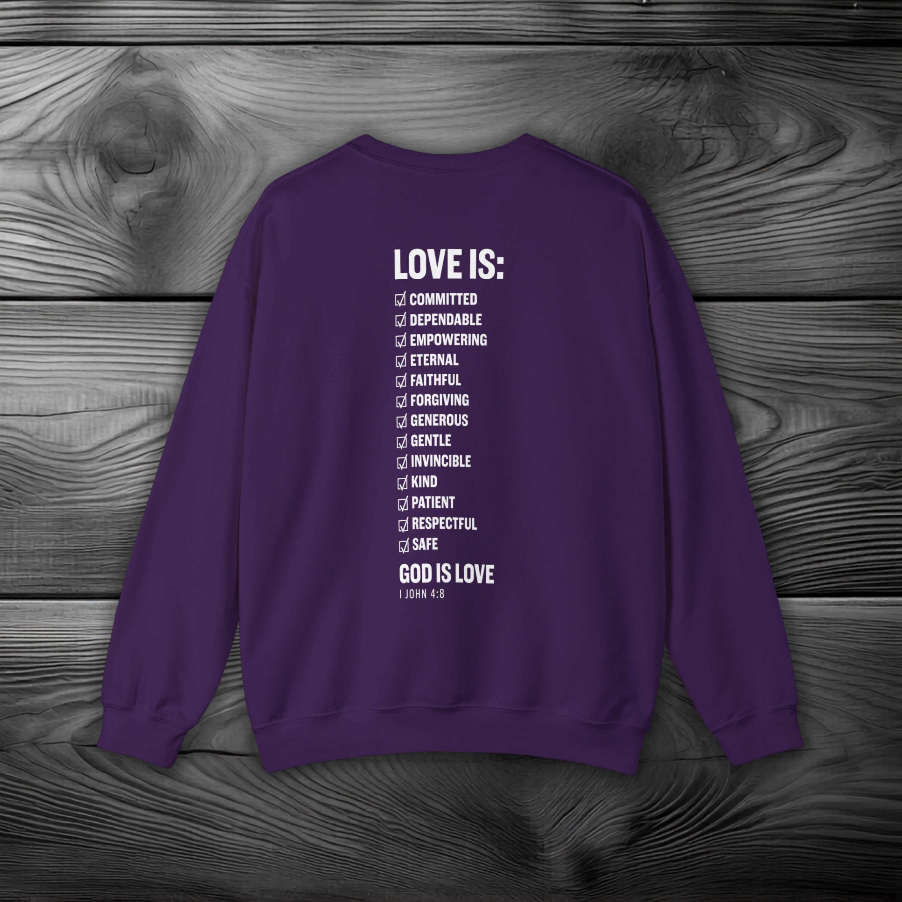 GOD is Love Crewneck Sweatshirt