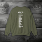 GOD is Love Crewneck Sweatshirt