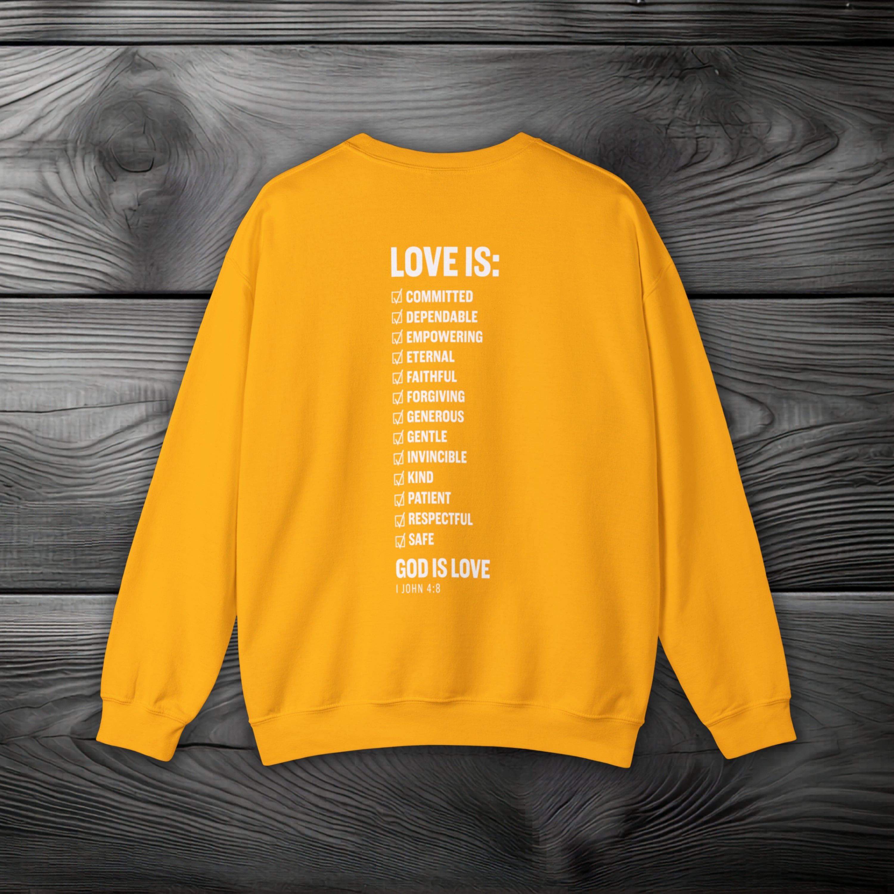 GOD is Love Crewneck Sweatshirt