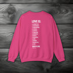 GOD is Love Crewneck Sweatshirt