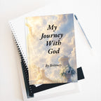 Travel Journal (5 in x 7 in) Personalized Ruled Journal | My Journey With God