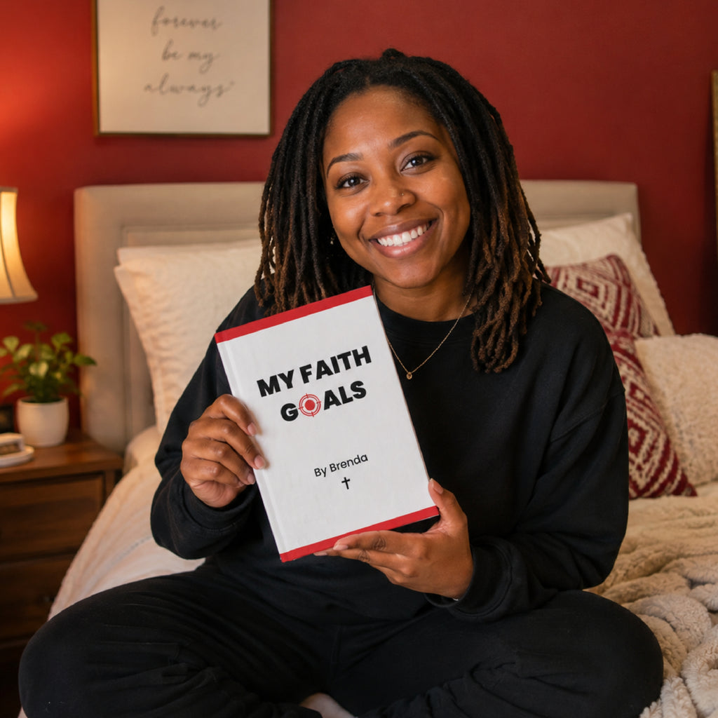 Travel Journal (5 in x 7 in) Personalized Ruled Journal | My Faith Goals