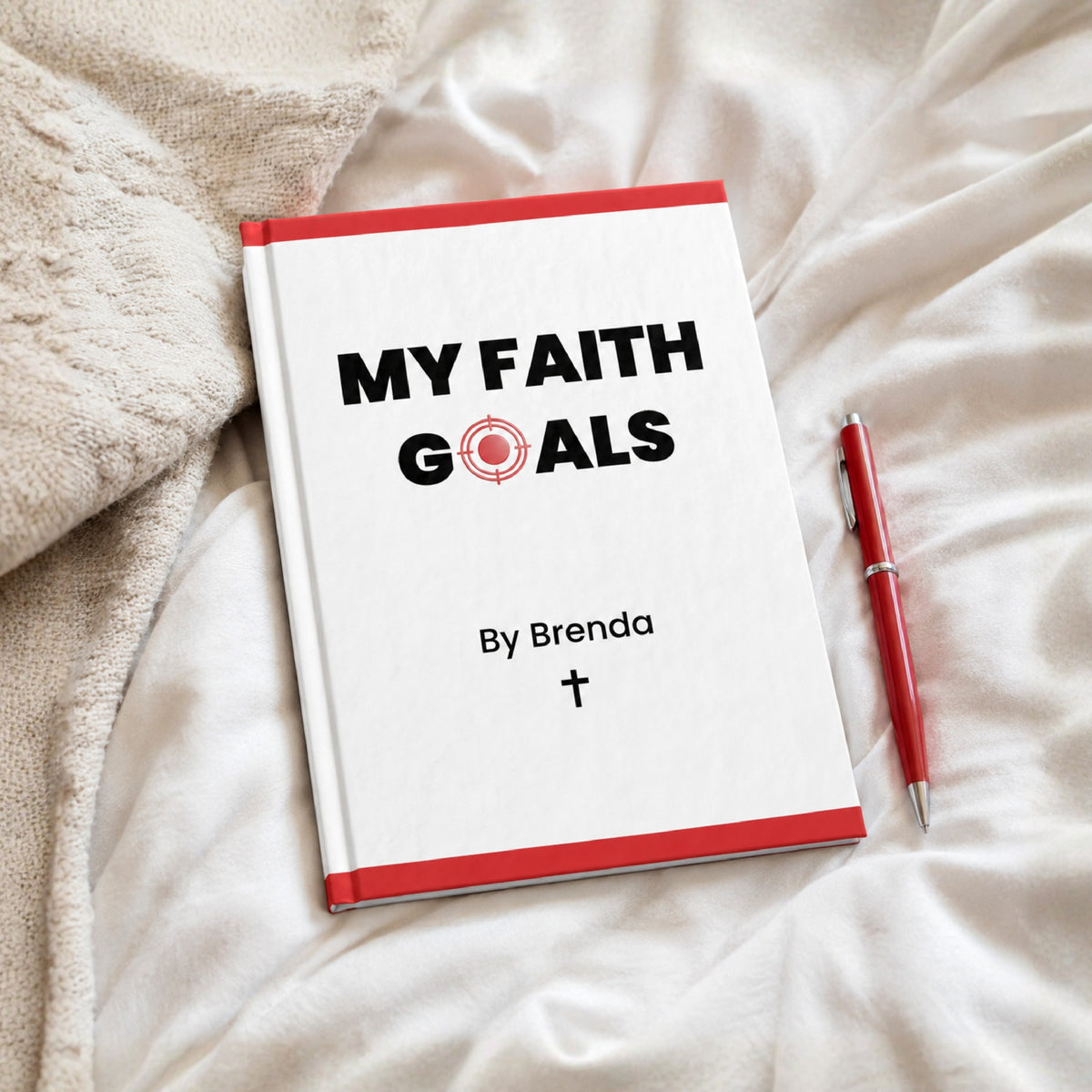 Travel Journal (5 in x 7 in) Personalized Ruled Journal | My Faith Goals