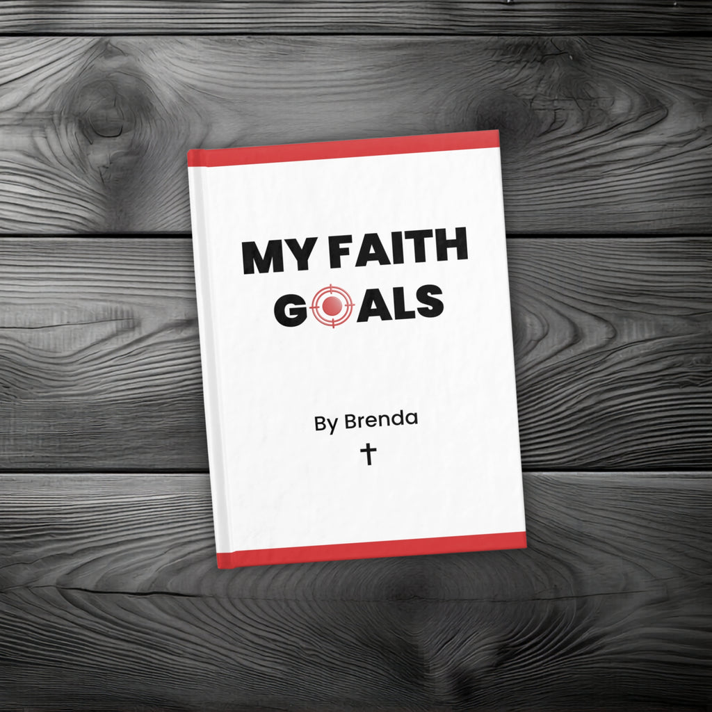 Travel Journal (5 in x 7 in) Personalized Ruled Journal | My Faith Goals