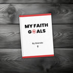 Travel Journal (5 in x 7 in) Personalized Ruled Journal | My Faith Goals