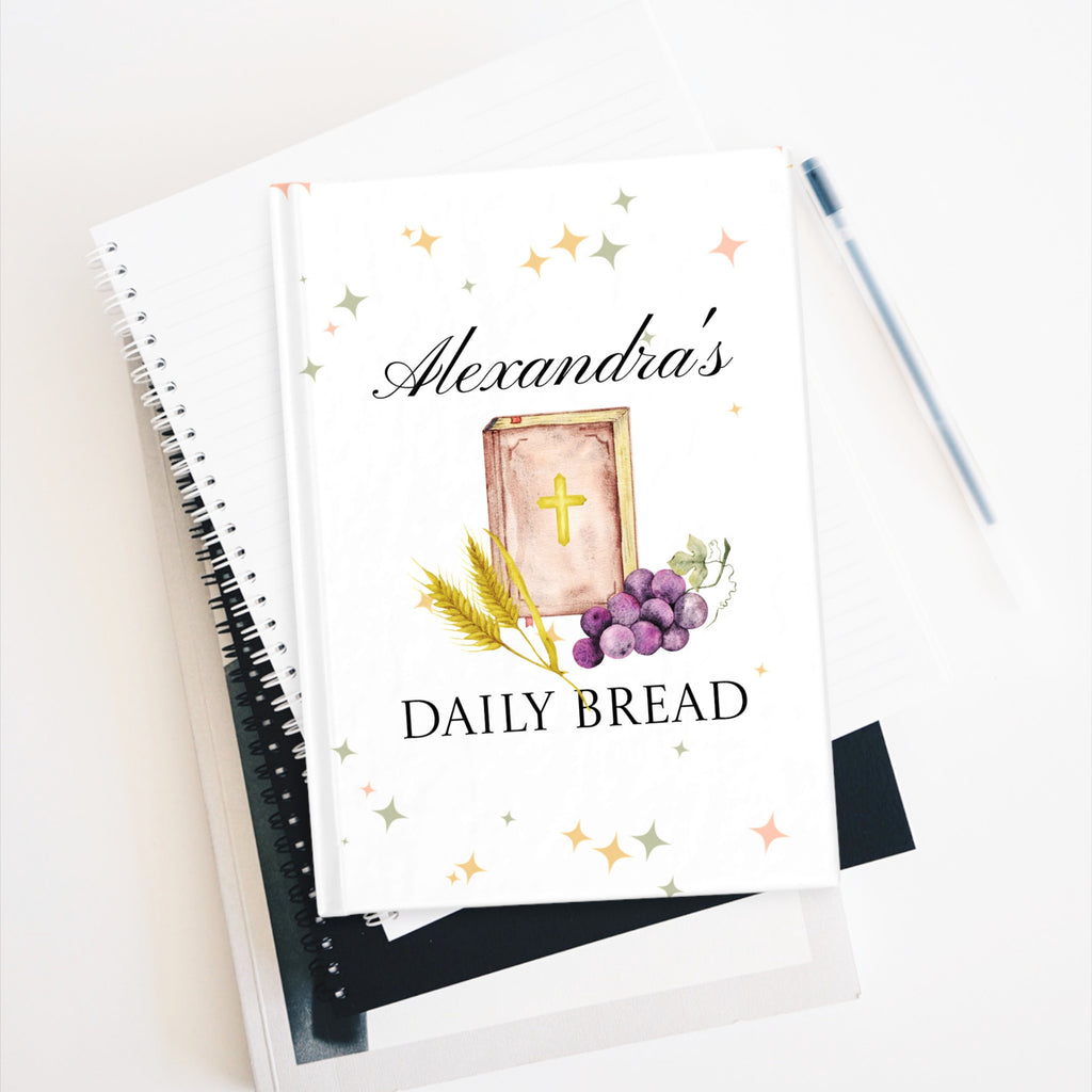 Travel Journal (5 in x 7 in) Personalized Ruled Journal | Daily Bread