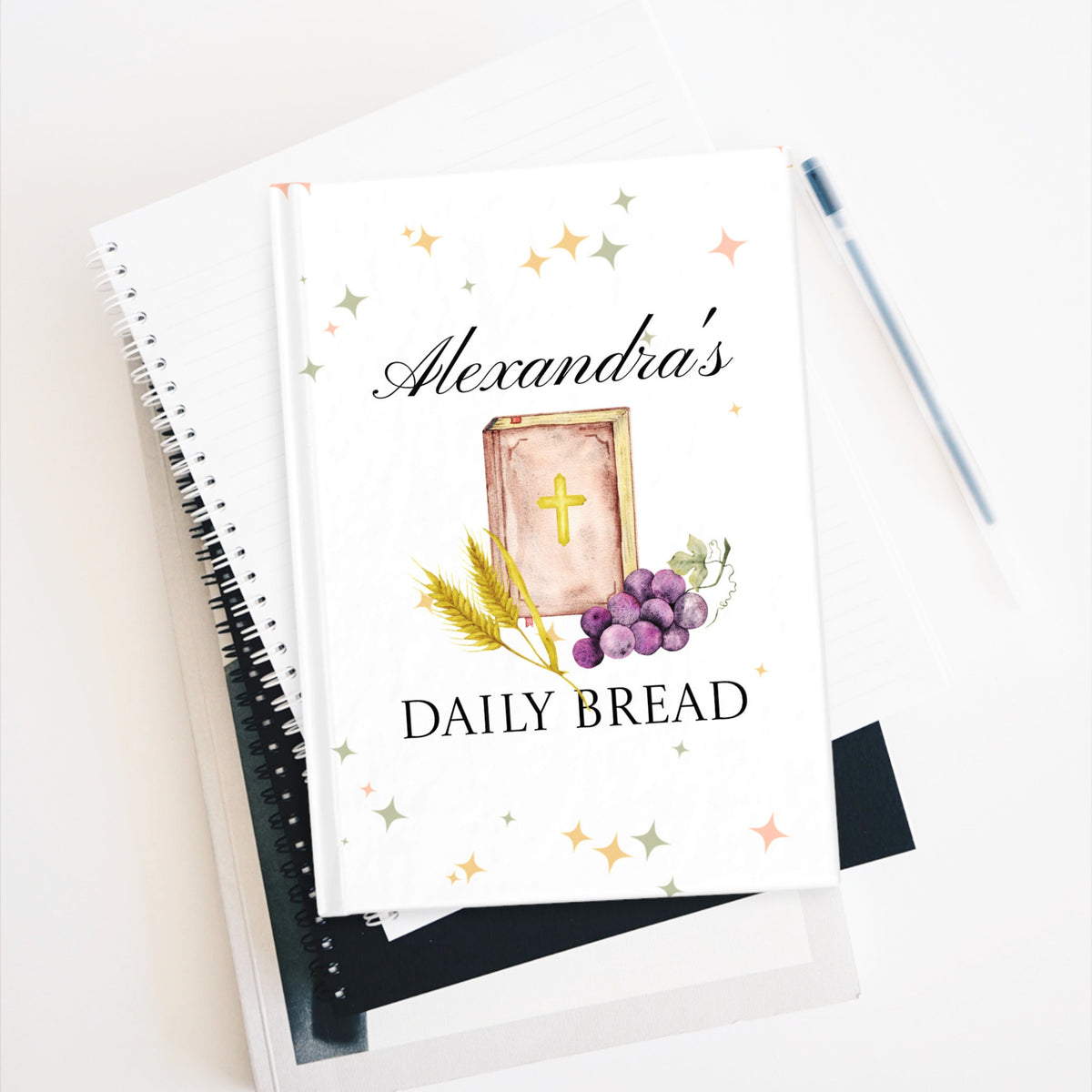 Travel Journal (5 in x 7 in) Personalized Ruled Journal | Daily Bread