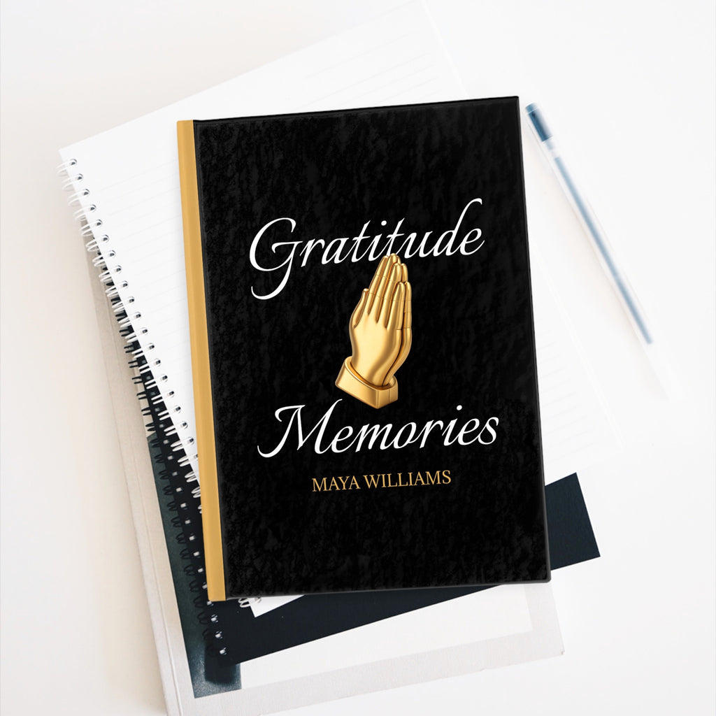 Travel Journal (5 in x 7 in) Personalized Ruled Journal | Gratitude Memories