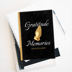 Travel Journal (5 in x 7 in) Personalized Ruled Journal | Gratitude Memories
