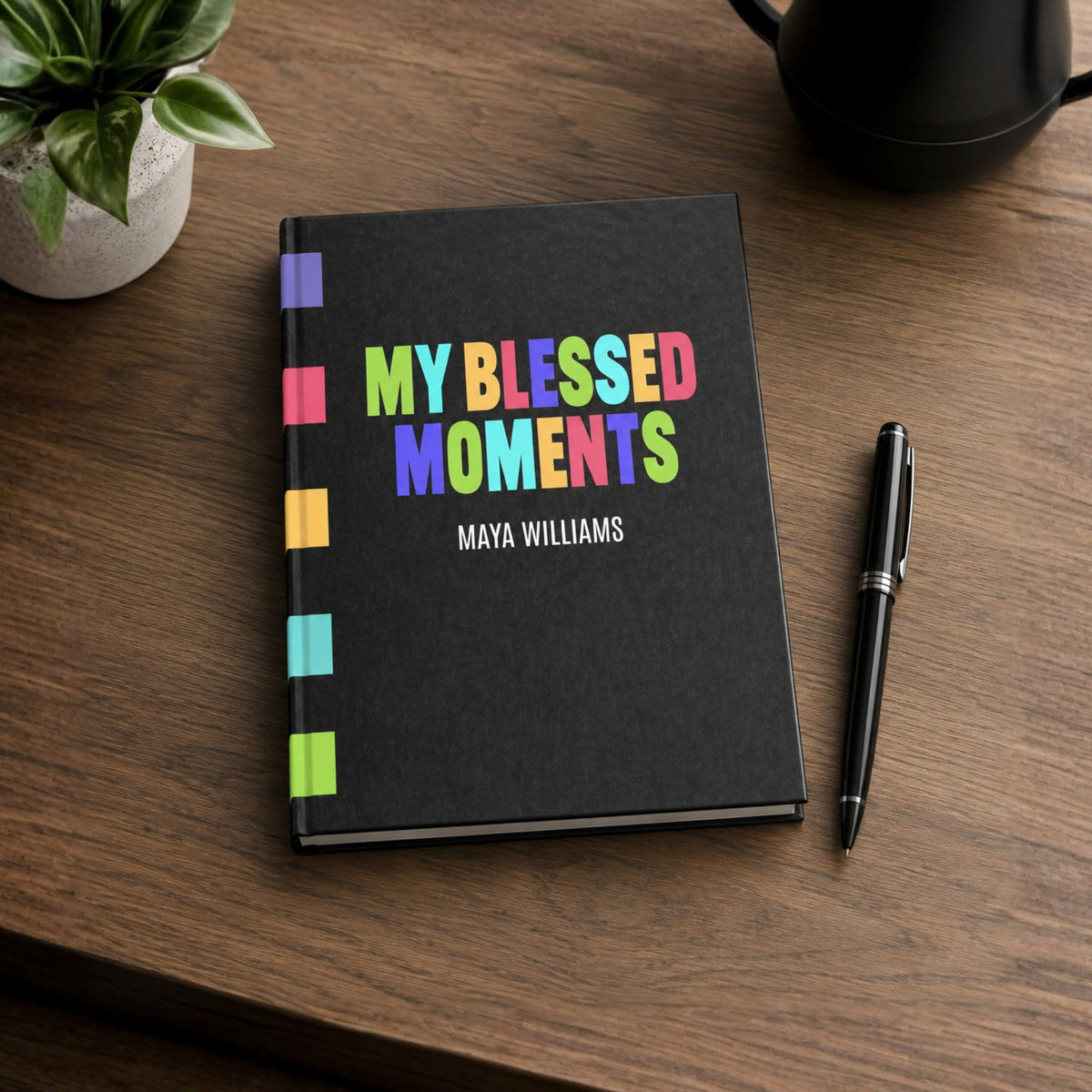Travel Journal (5 in x 7 in) Personalized Ruled Journal | My Blessed Moments