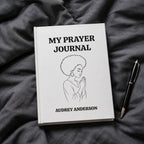 Travel Journal (5 in x 7 in) Personalized Ruled Journal | My Prayer Journal