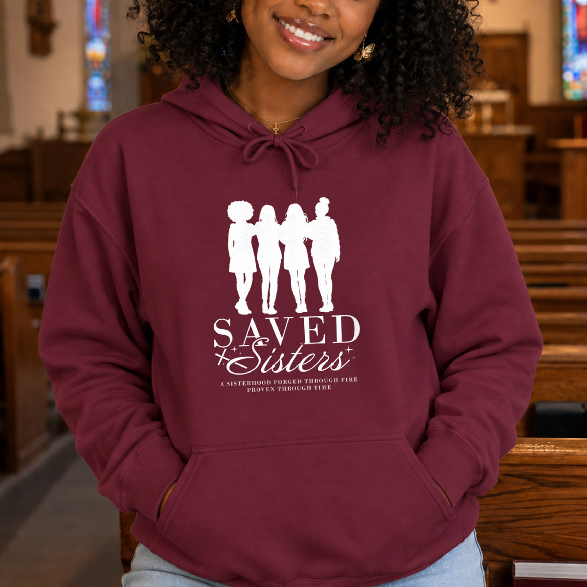 Saved Sisters Pullover Hoodie