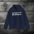 Unapologetically Here on Purpose Pullover Hoodie