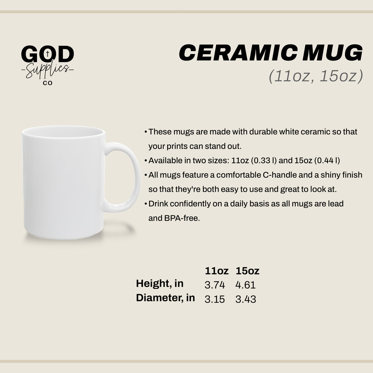 Unapologetically Here on Purpose Coffee Mug