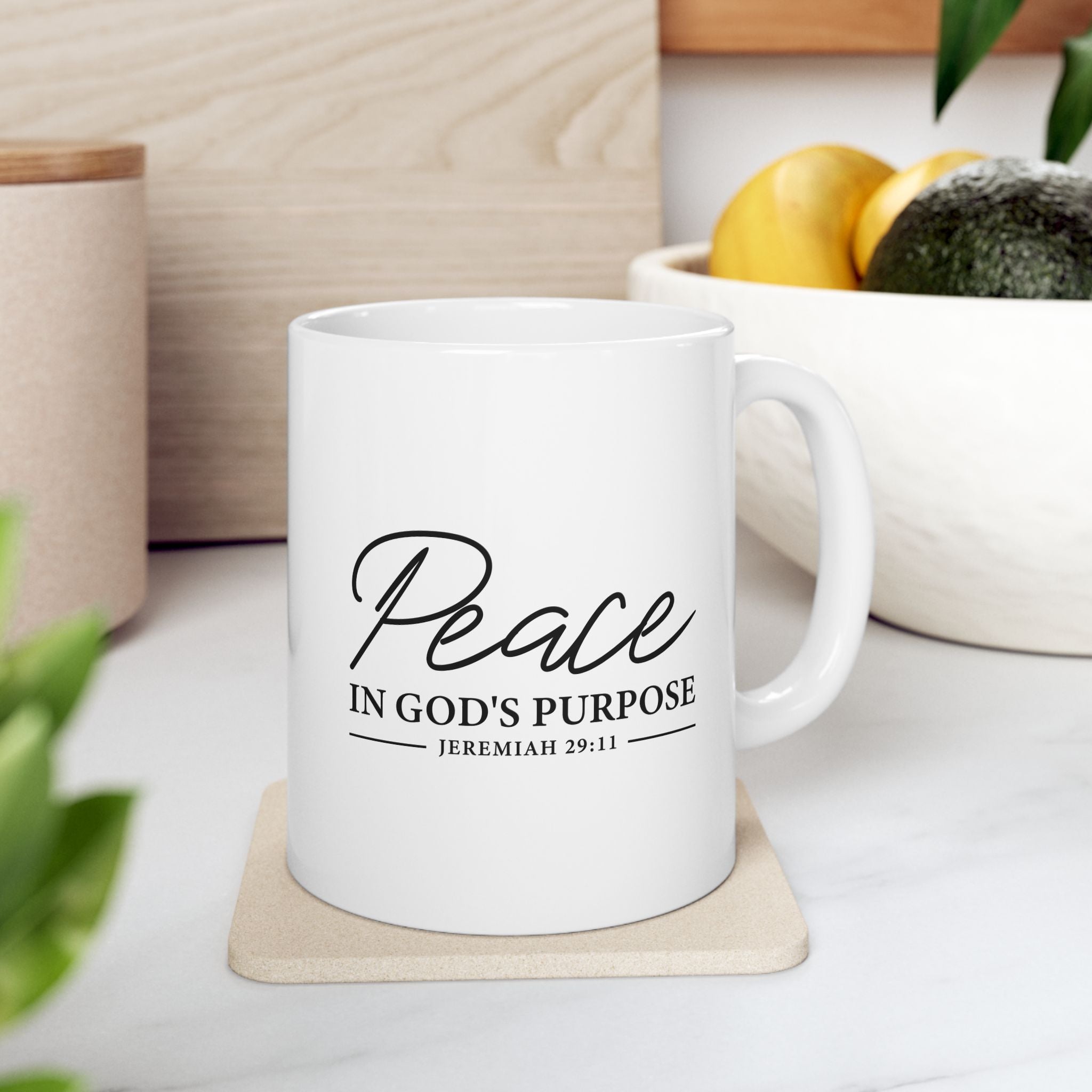 Peace in God's Purpose Coffee Mug