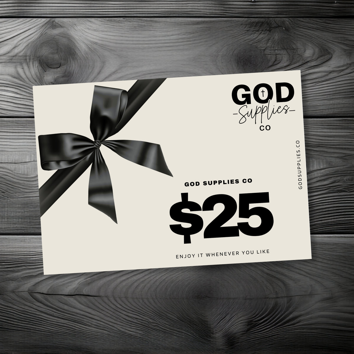 God's Image GOD Supplies Co Gift Card